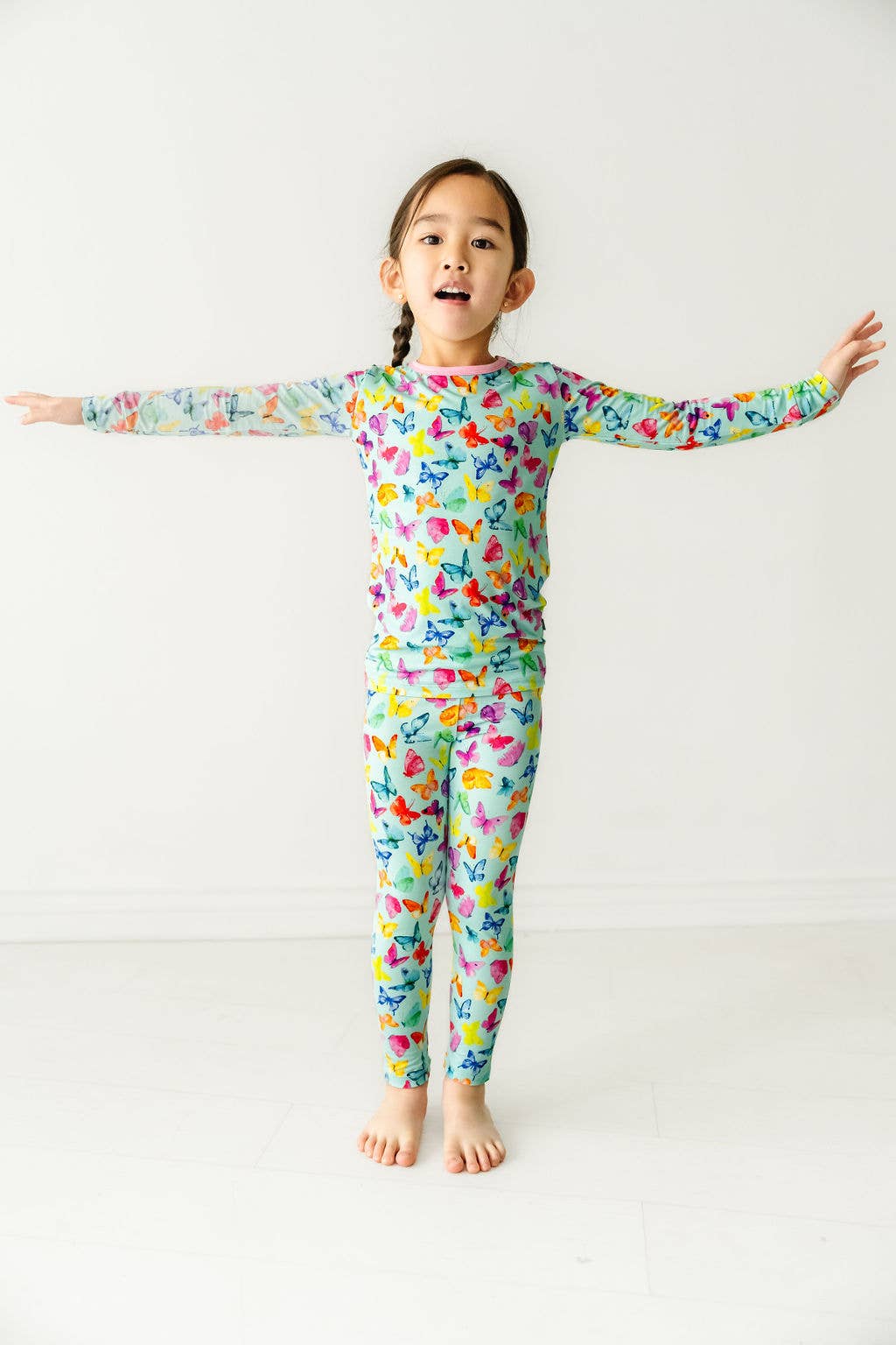 Butterflies Long Sleeve Jammies Set