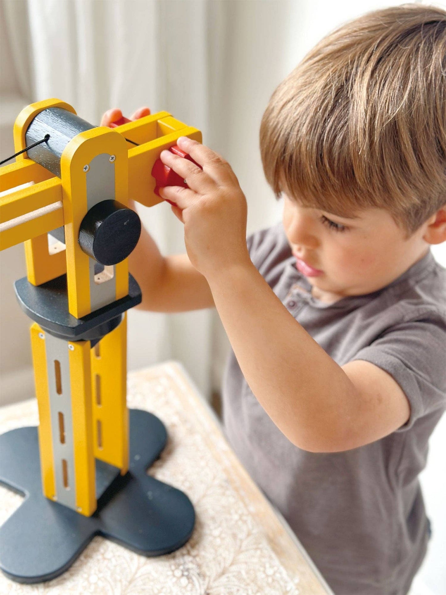 Mentari Toys - Big Yellow Crane