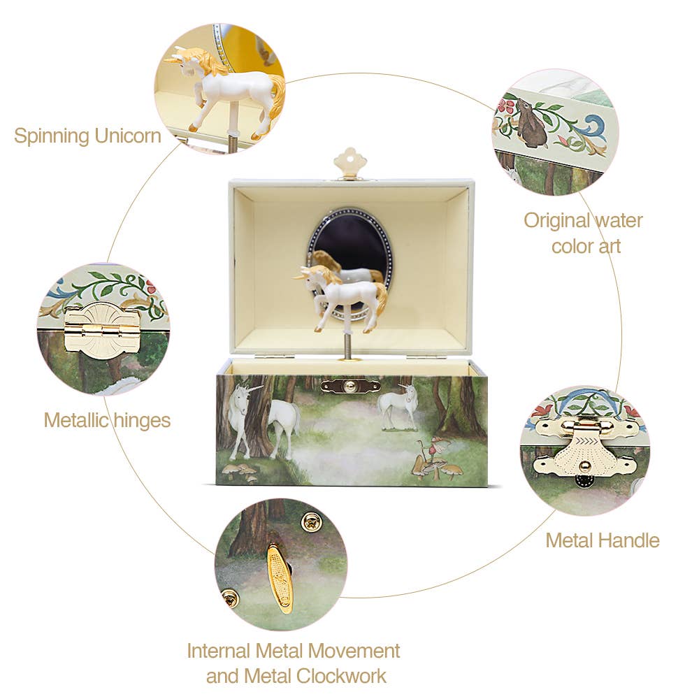 Unicorn Music Box
