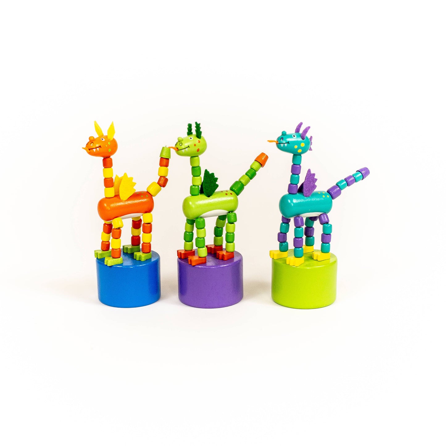 Dragon Push Puppets