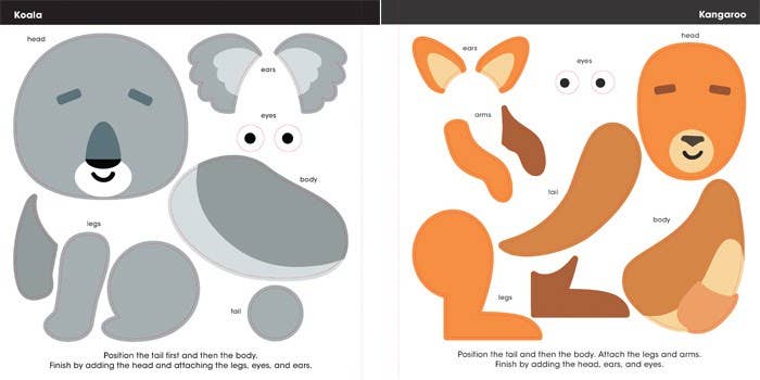 First Sticker Art: Zoo Animals (Create 20 Cute Zoo Animals!)