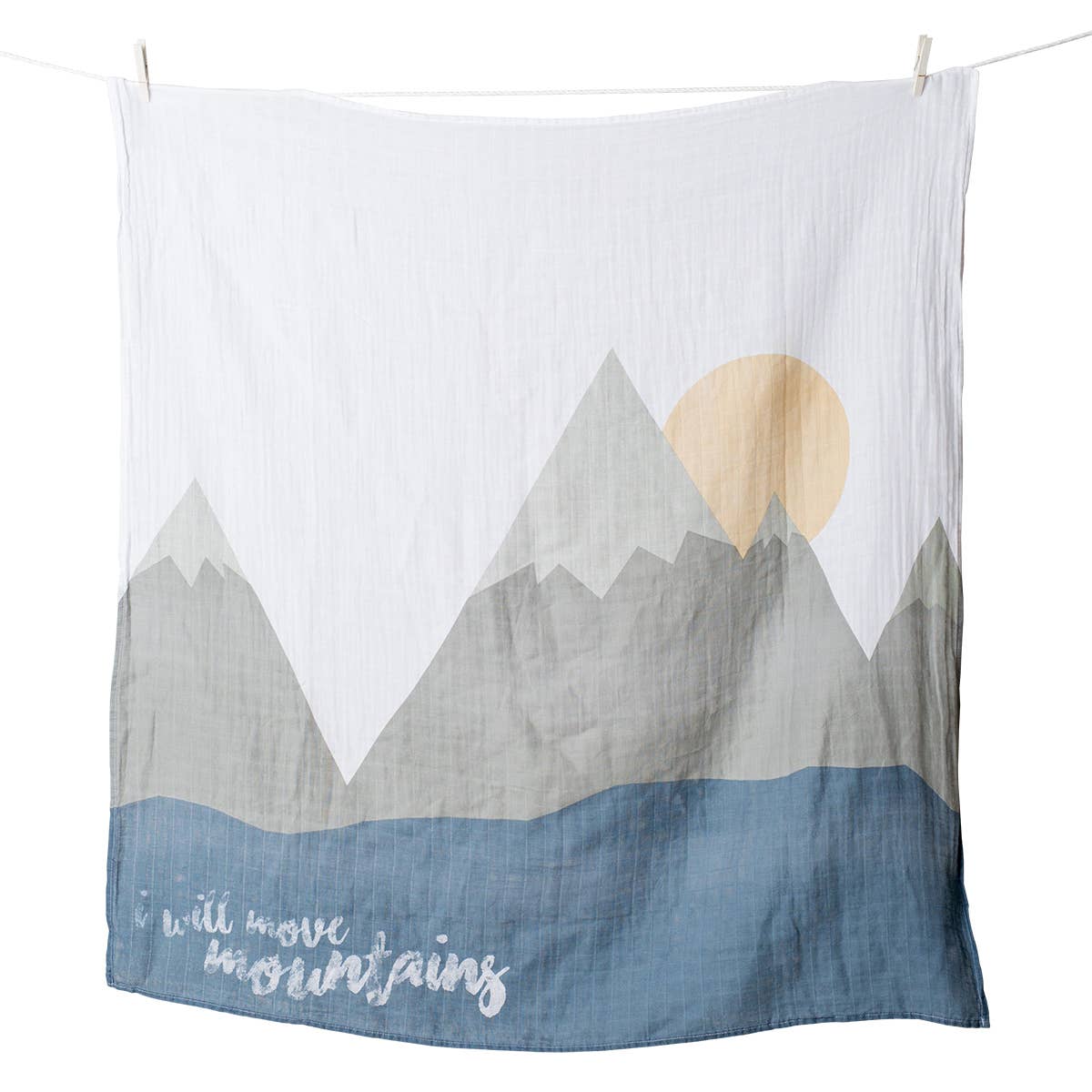 Baby's 1st Year Swaddle & Milestone Cards - Move Mountains