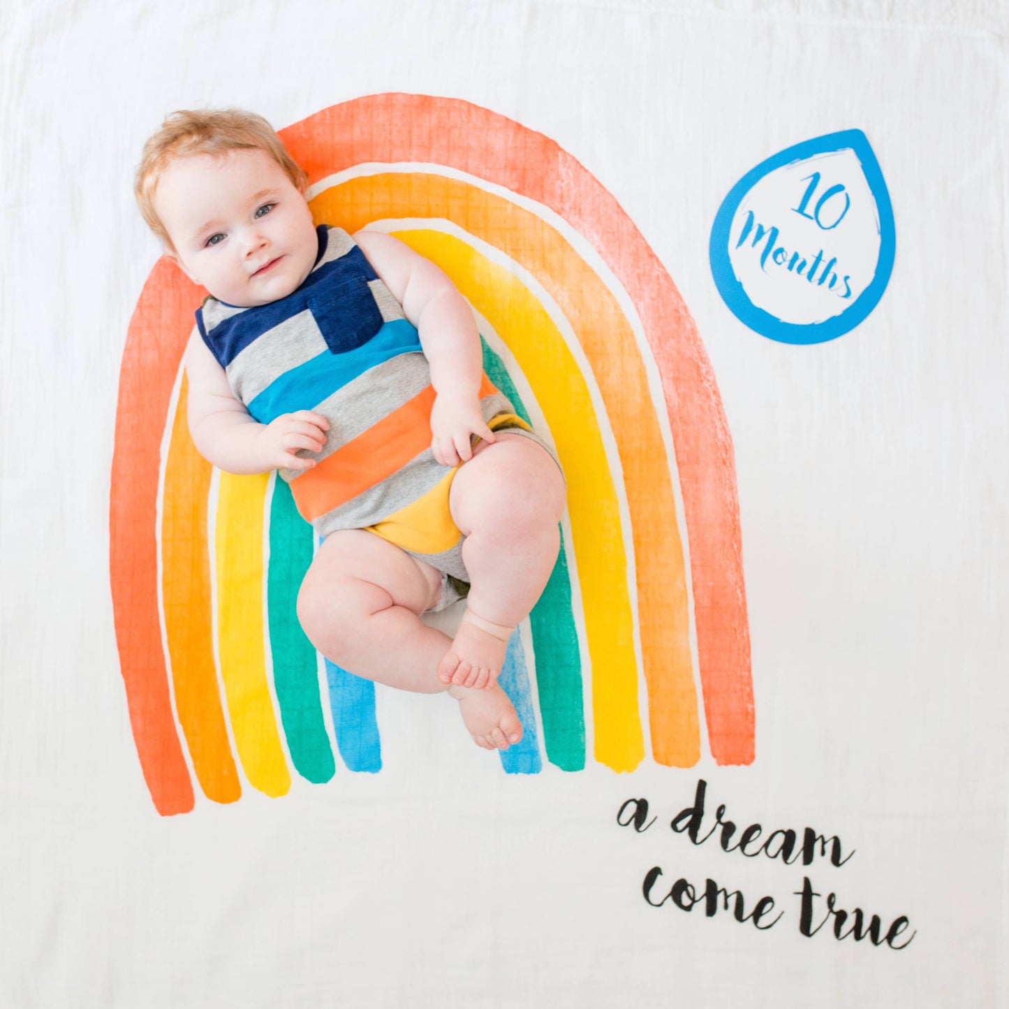 Baby's 1st Year Swaddle & Milestone Cards - Dream Come True