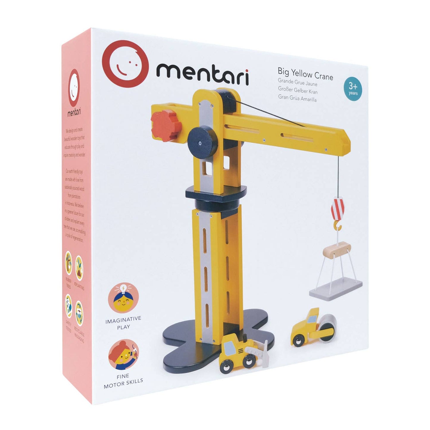 Mentari Toys - Big Yellow Crane