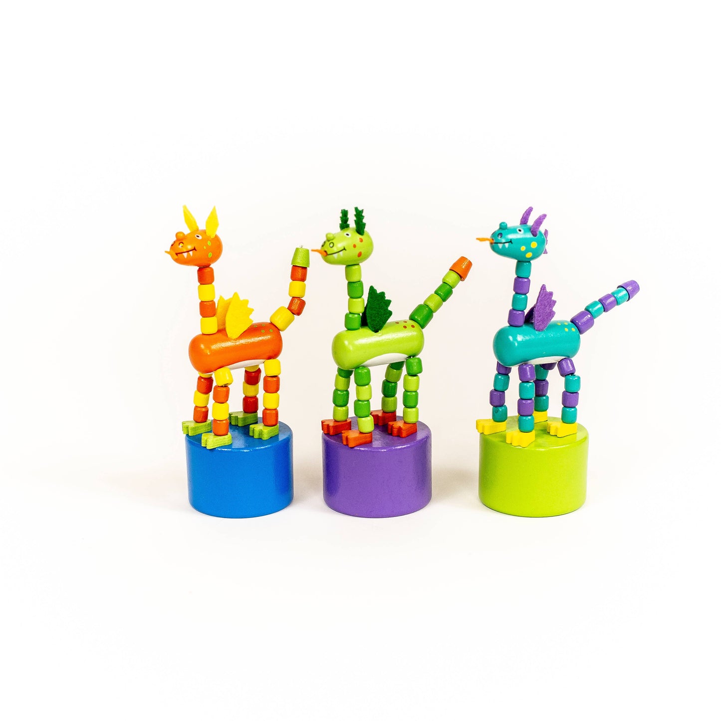 Dragon Push Puppets