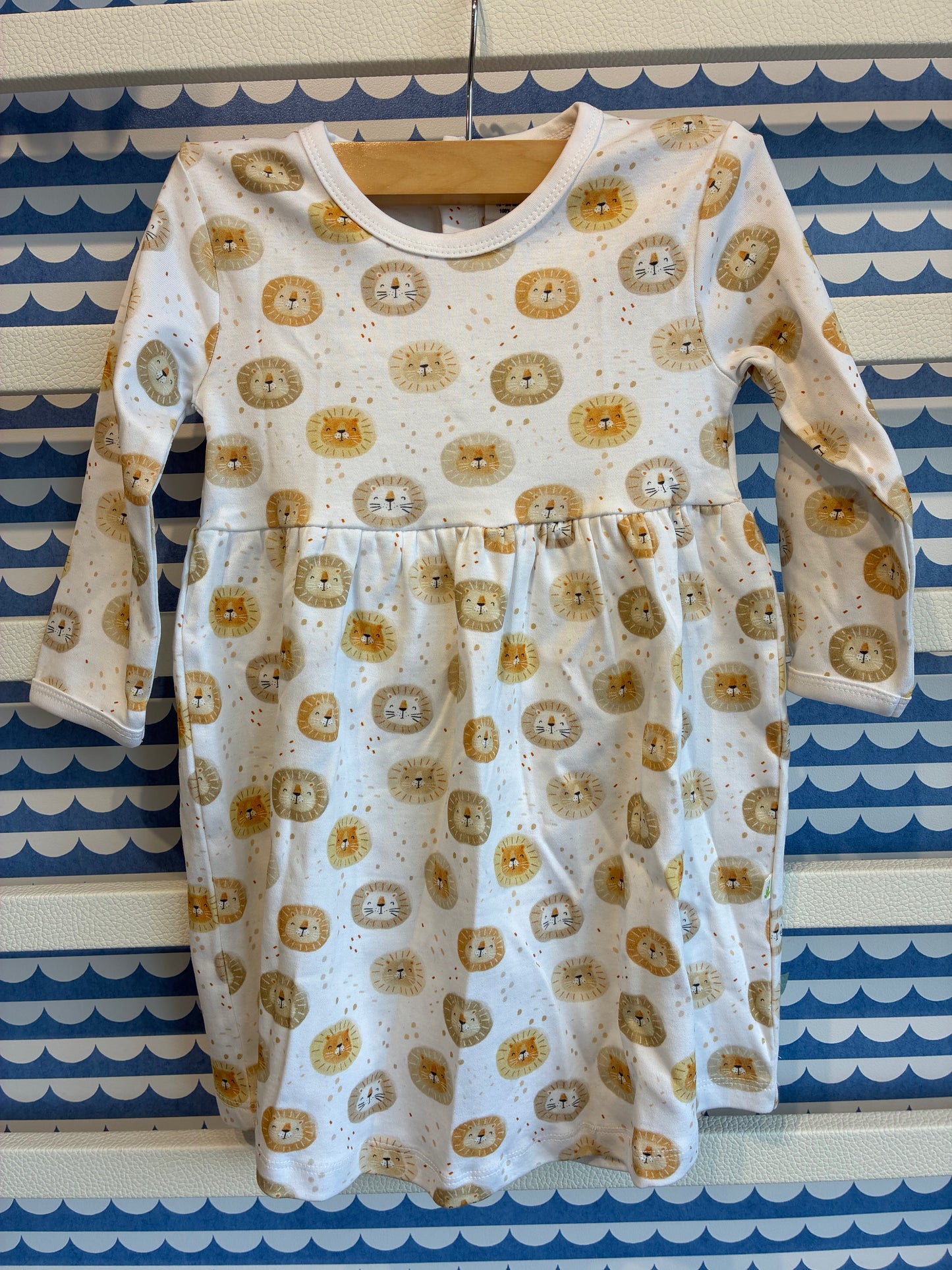 Lion Long Sleeve Dress