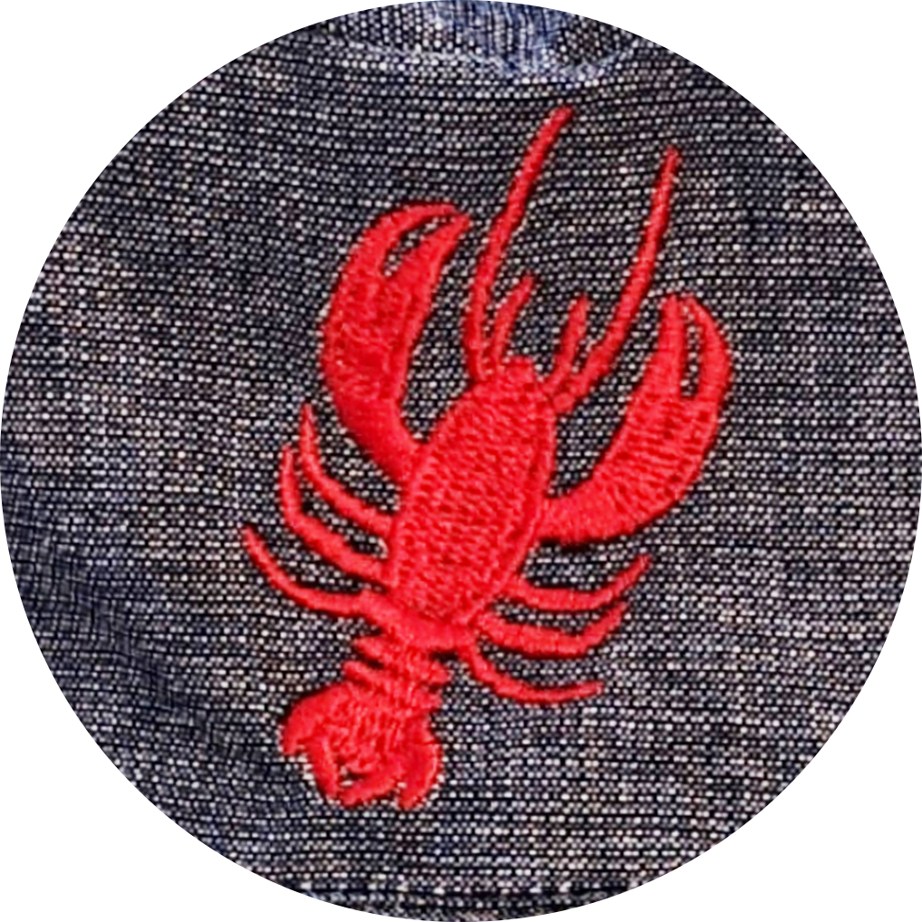 Lobster Chambray Bucket Hat