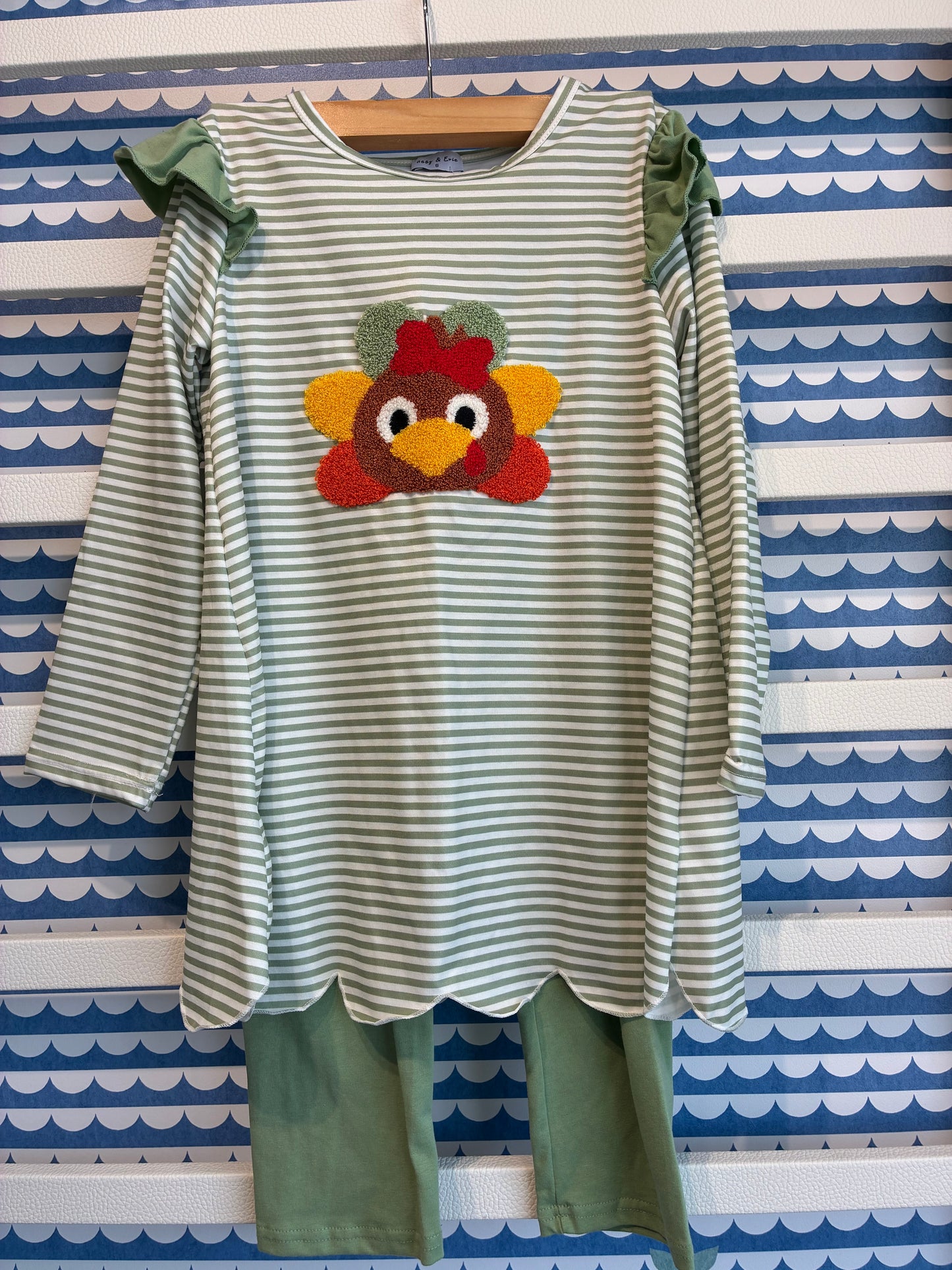 Green Turkey Pant Set