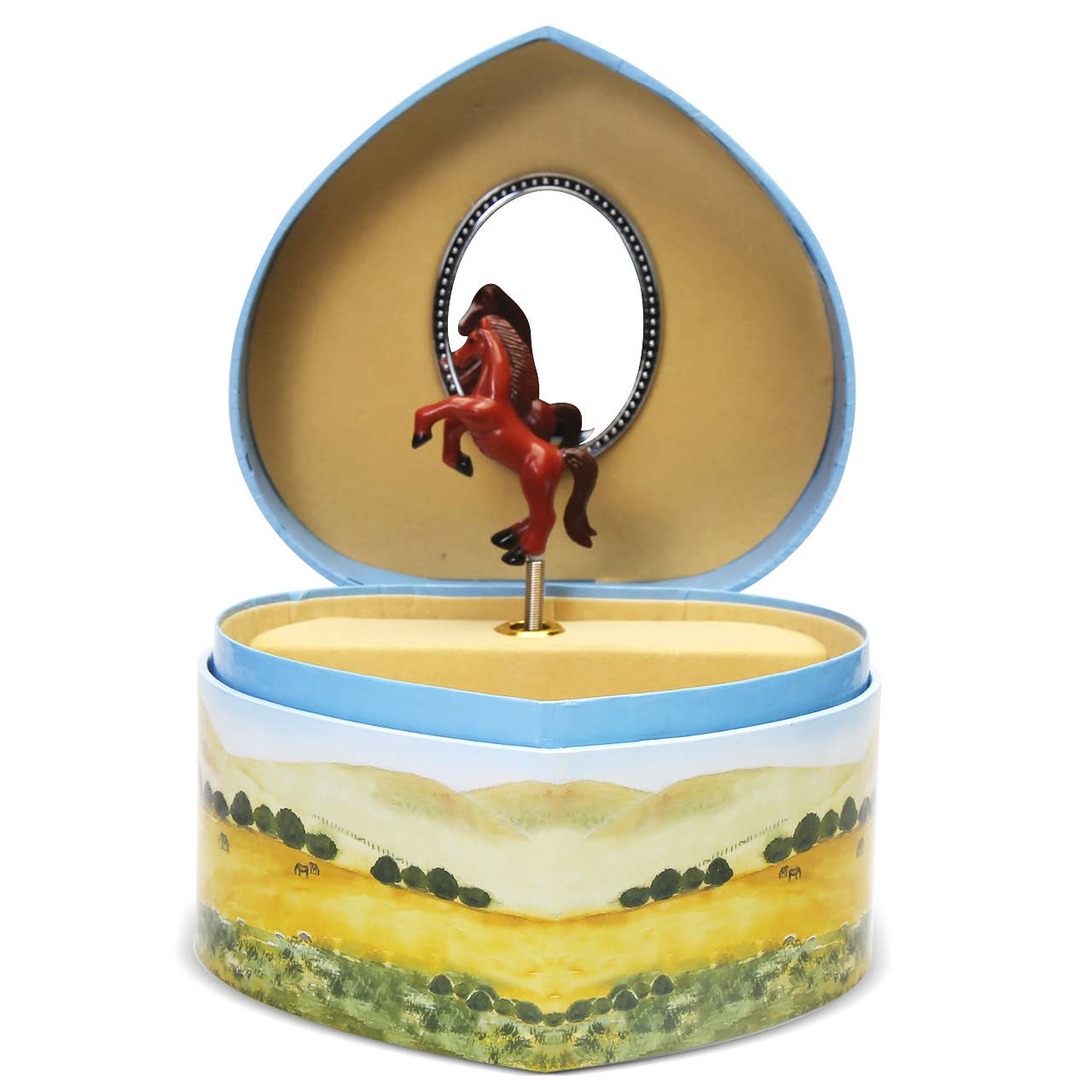 Love Of Horses Musical Jewelry Box