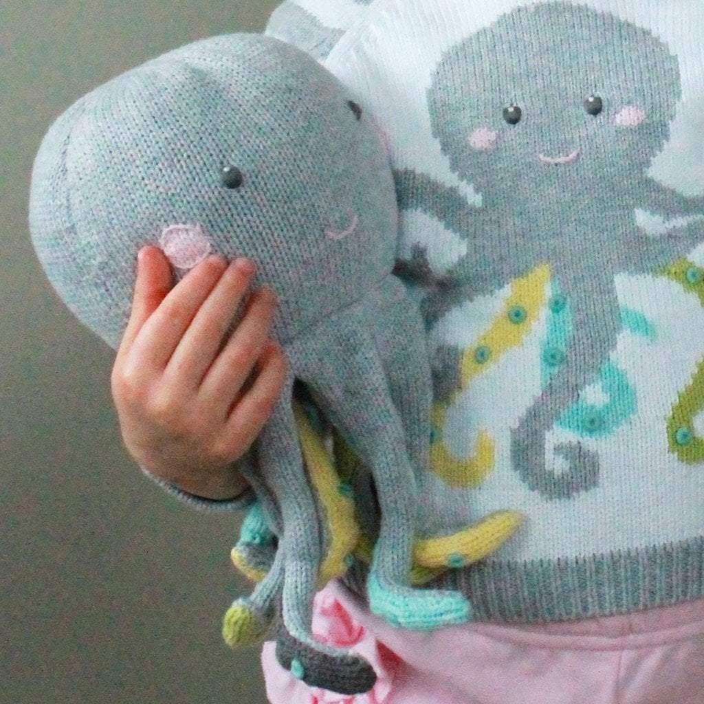 Ollie the Octopus Knit Doll