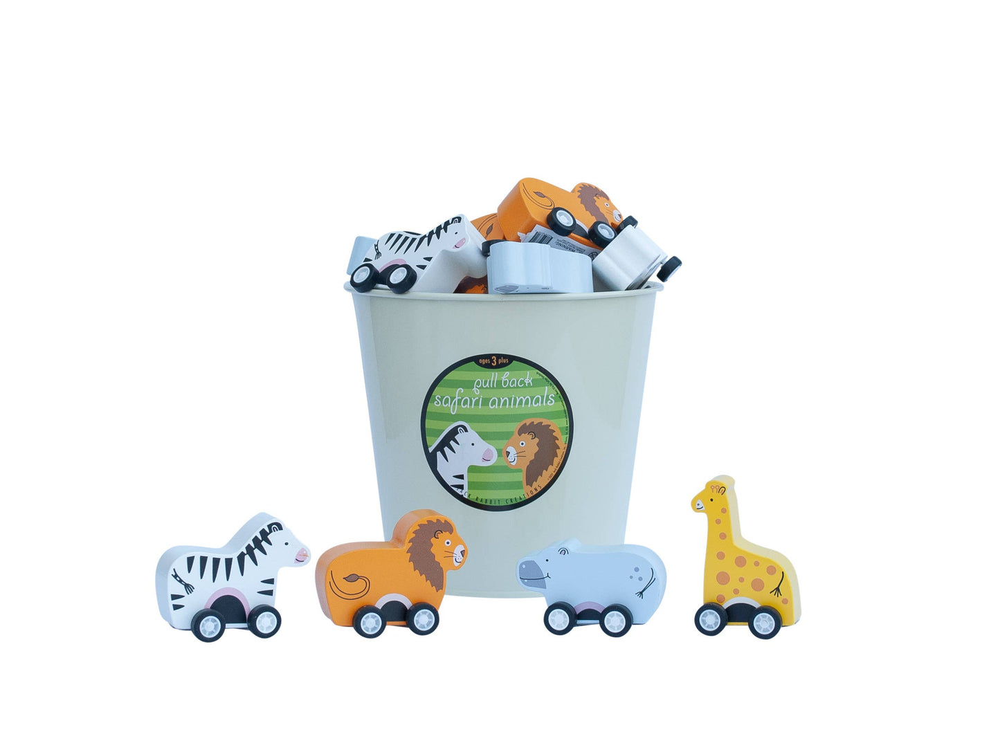 Pull Back Safari Animals