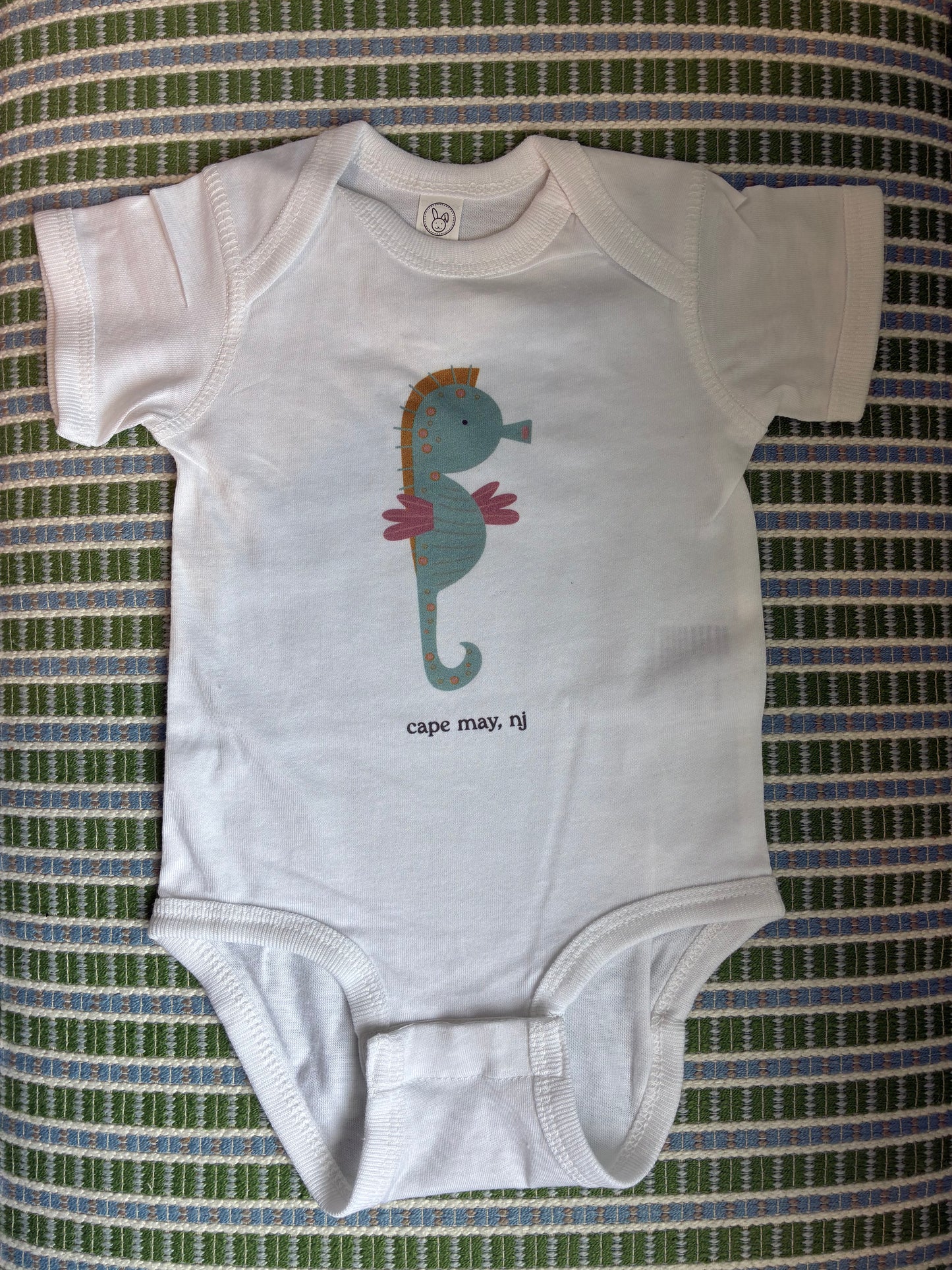 Seahorse Cape May Onesie