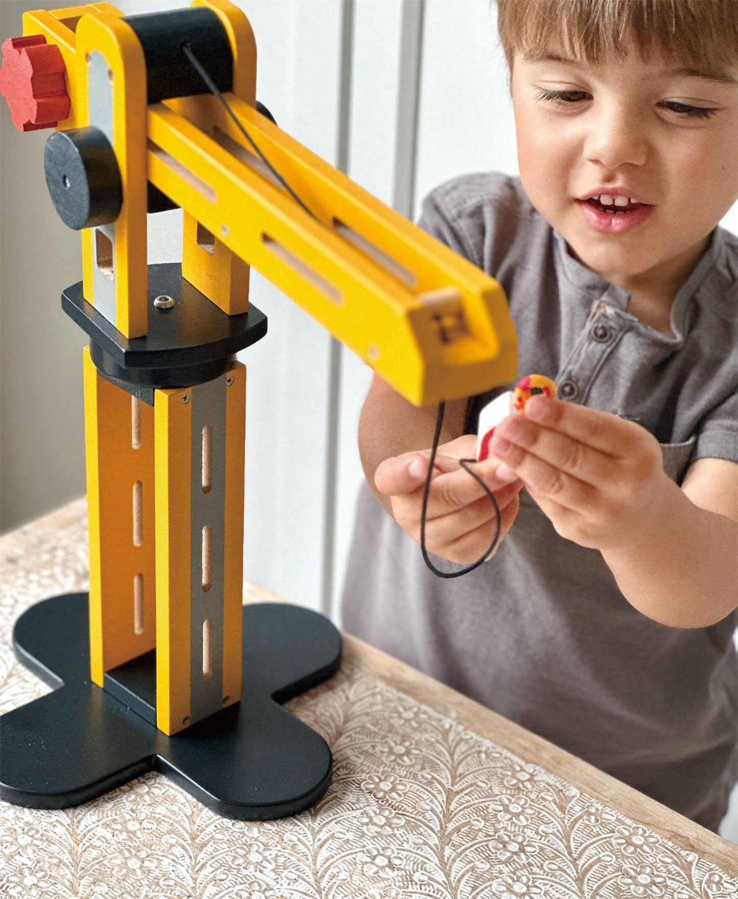 Mentari Toys - Big Yellow Crane