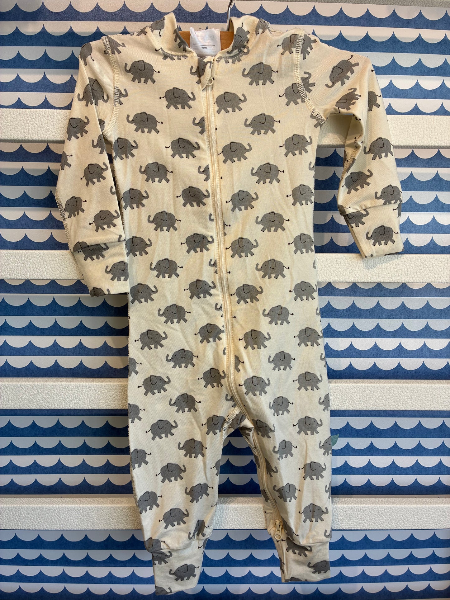 Happy Elephant Zip Sleeper