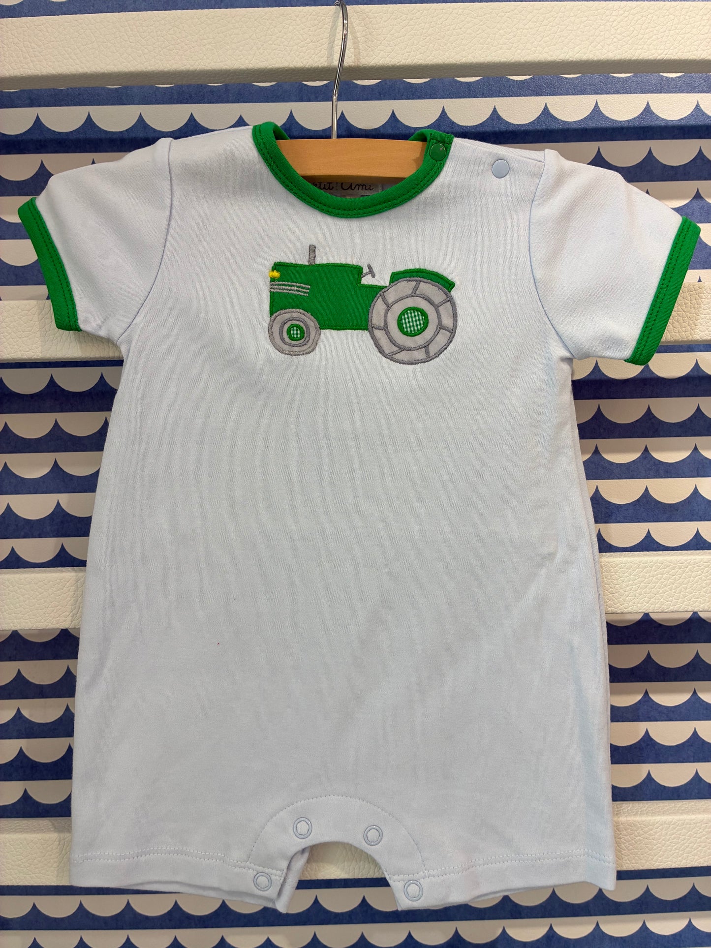 Tractor Knit Romper
