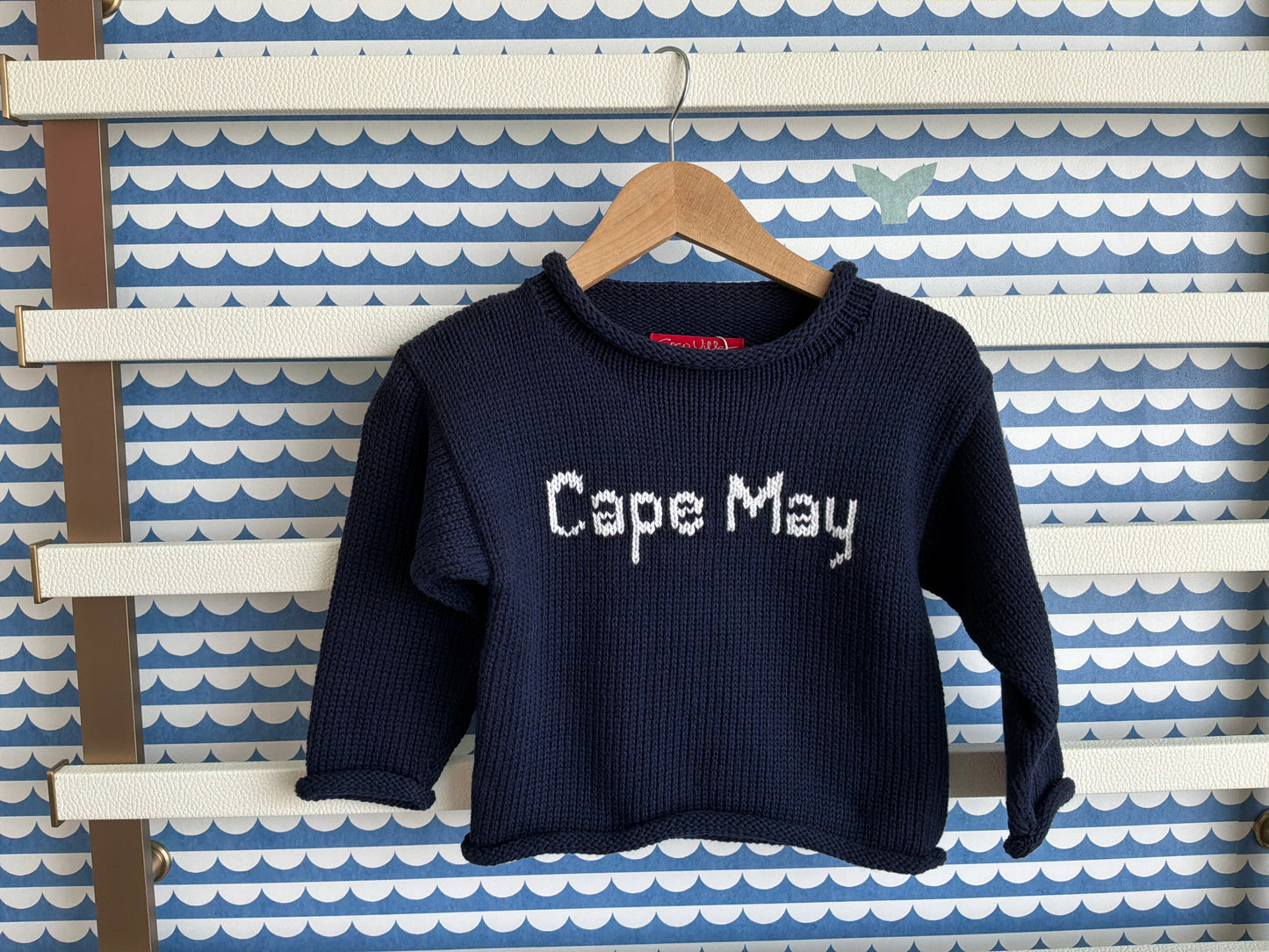 Navy Cape May Sweater