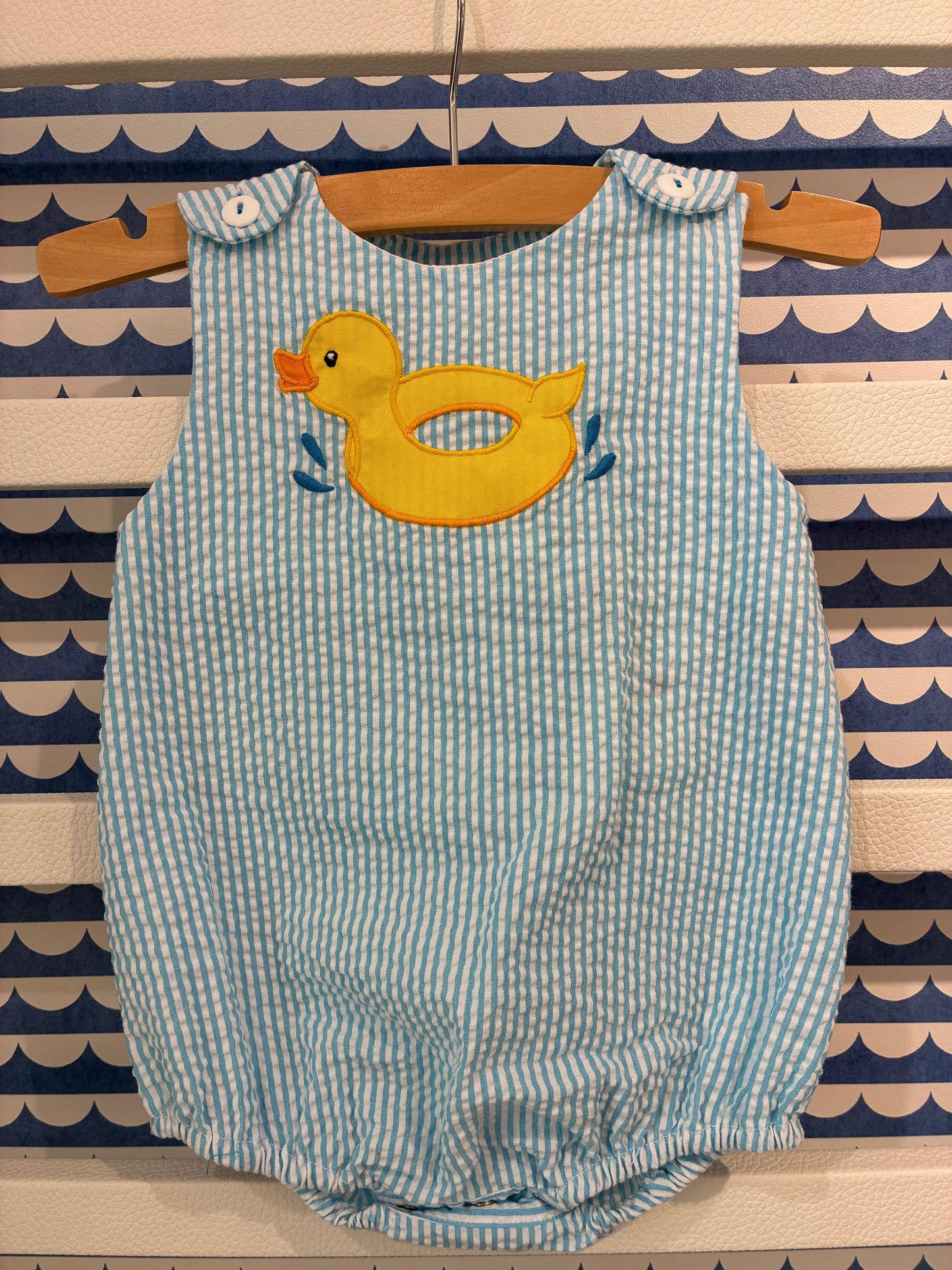 Duck Applique Sunsuit