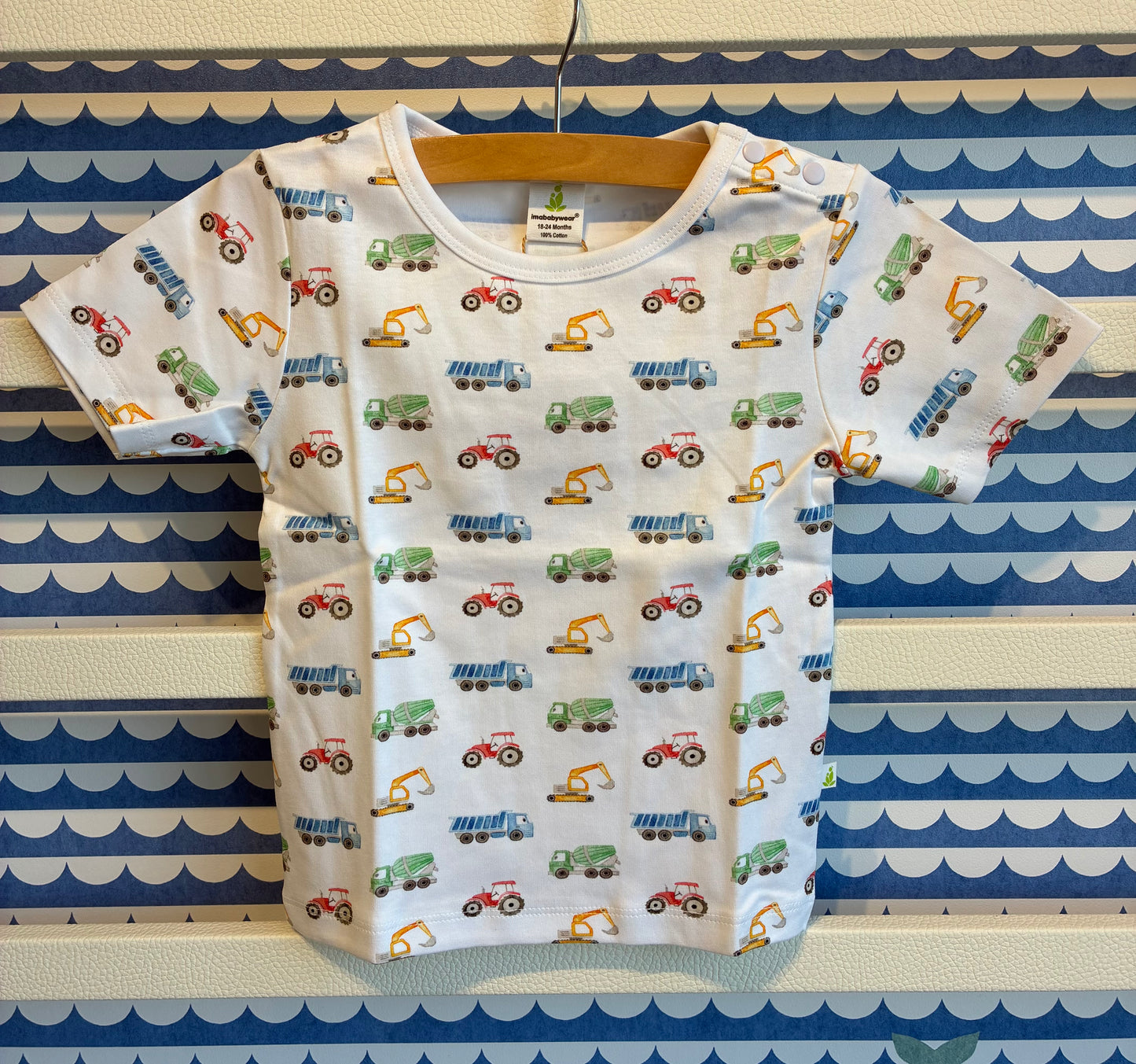 Colorful Trucks Half Sleeve Tee