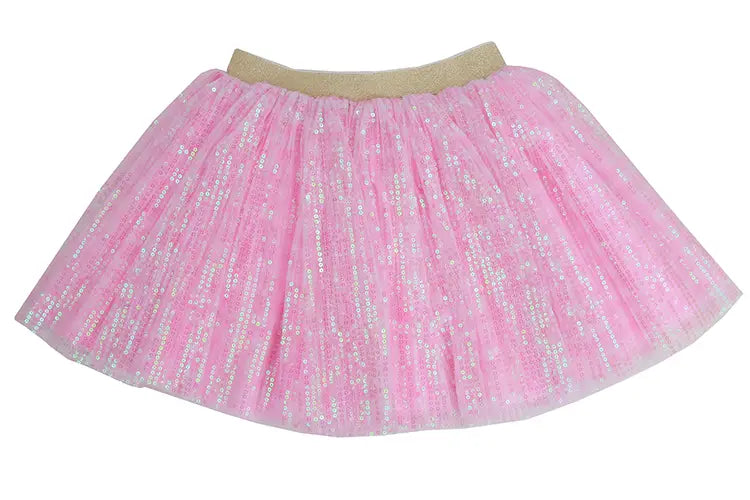Pink Sparkle Plaid Tutu