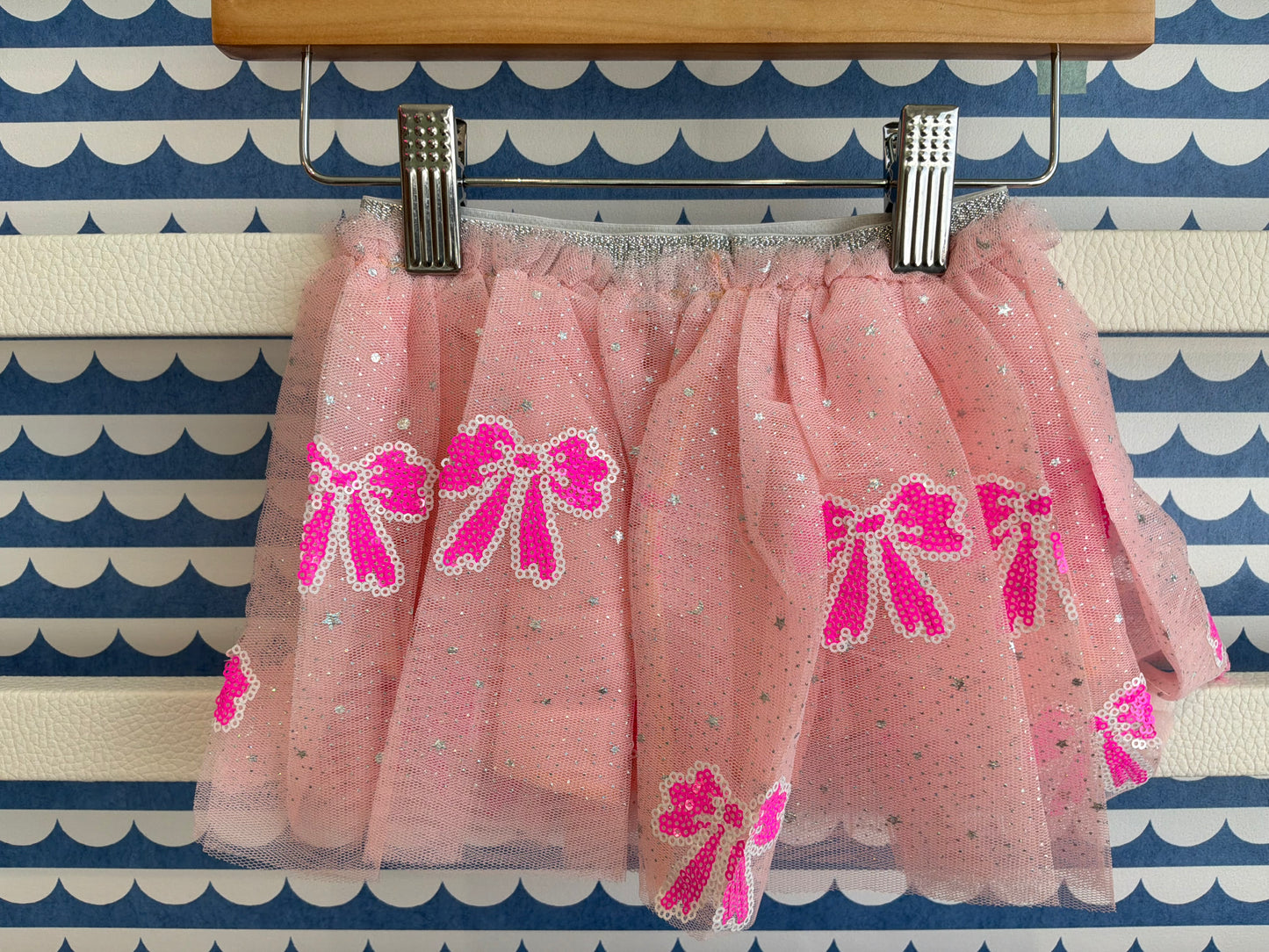 Pretty Sequin Bow Tutu