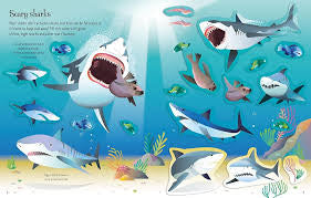Sharks And Rays Sticker Book