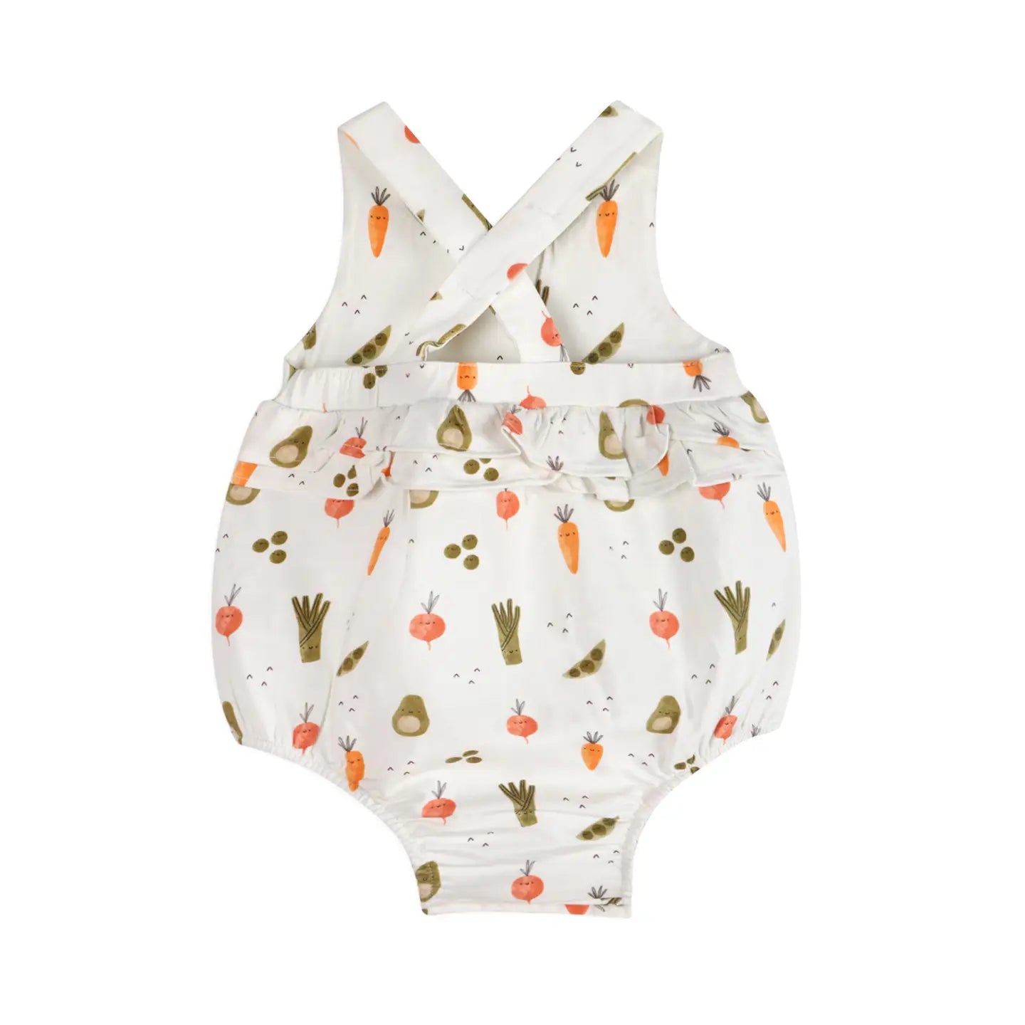 Veggies Baby Strappy Bodysuit + Hat Set (Organic Jersey)