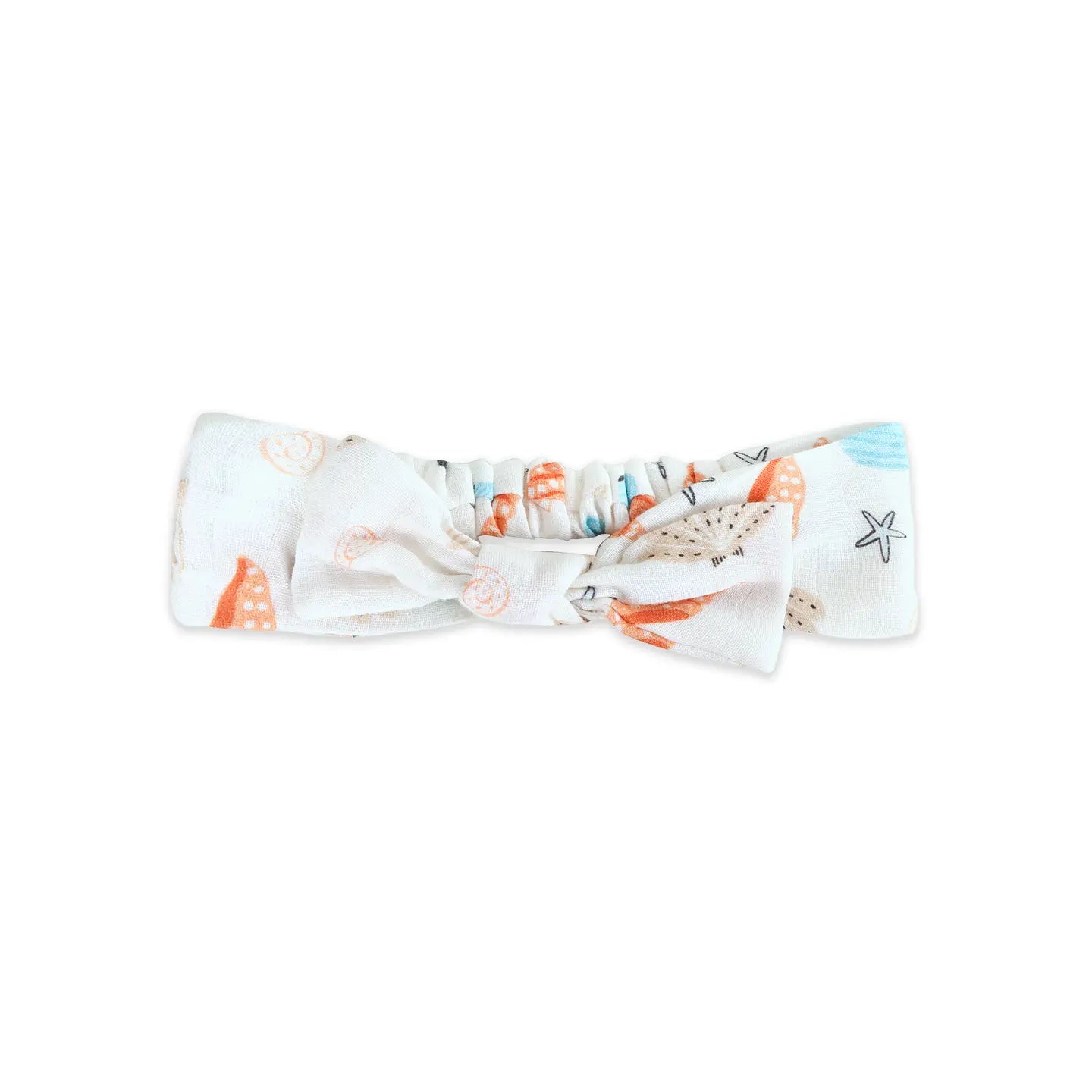 Seashell Baby Romper & Headband Set