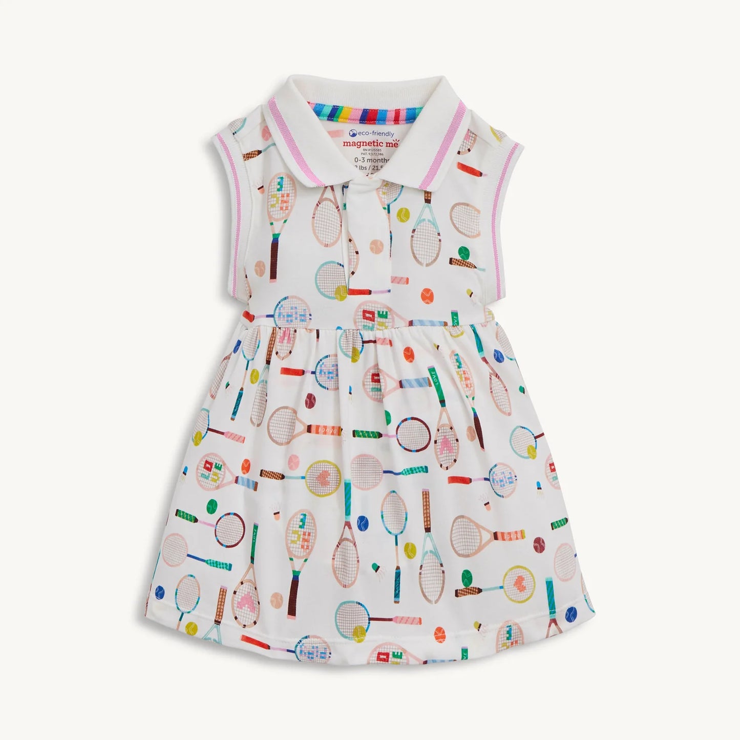 Love All Modal Bodysuit Polo Collar Dress