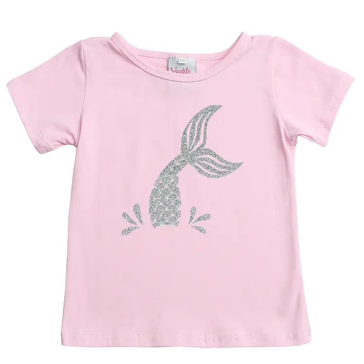 Mermaid Tail Short Sleeve Tee