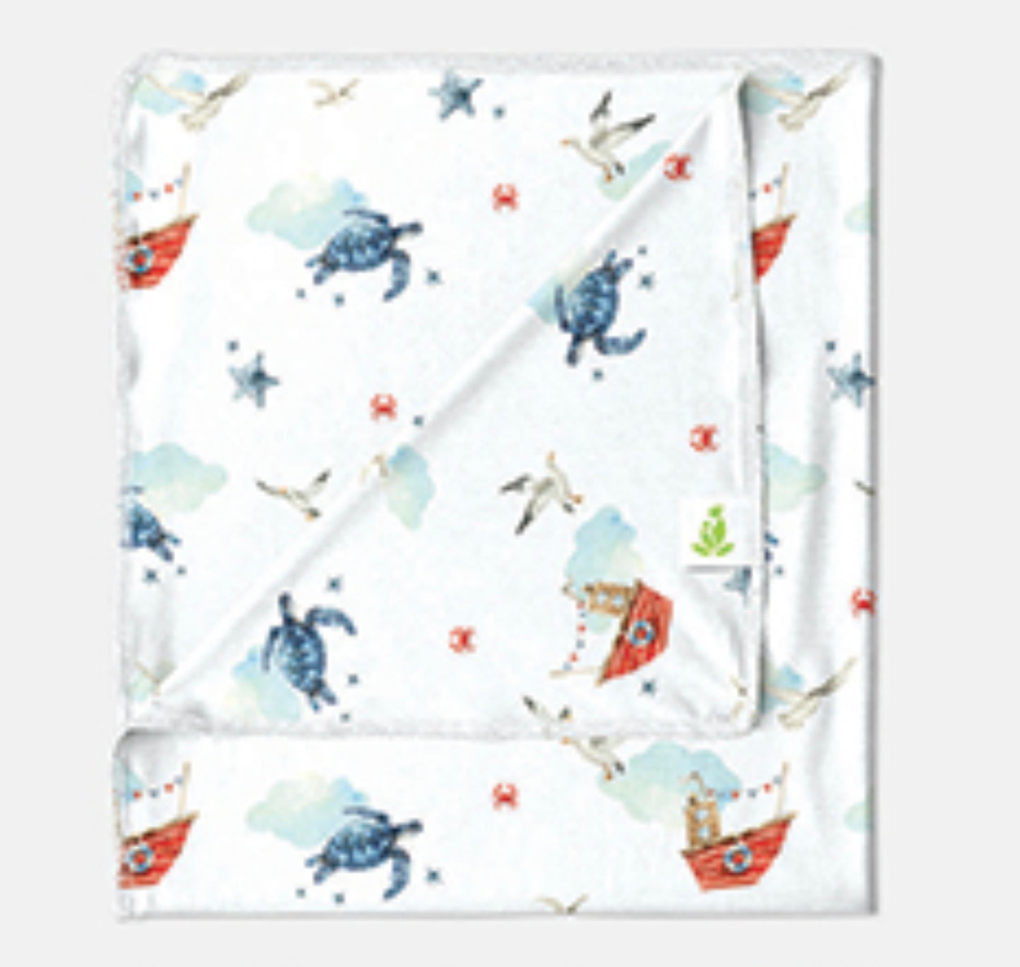 Marine Life Receiving Blanket