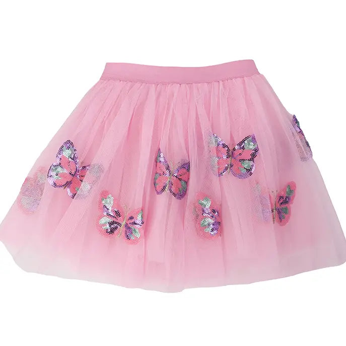 Pink Sequin Butterfly Tutu