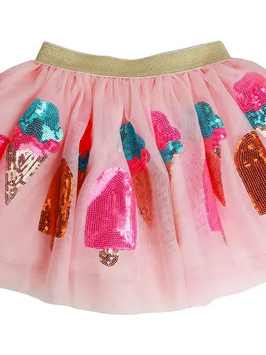 Pink Sequin Ice Cream Tutu