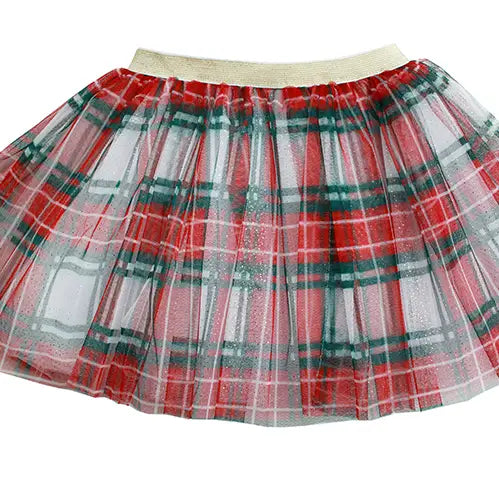 Red Plaid Tutu
