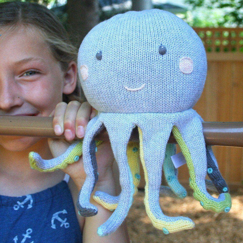 Ollie the Octopus Knit Doll