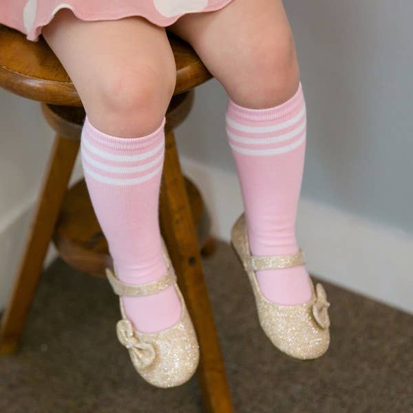 Peppy Knee Socks - Pink