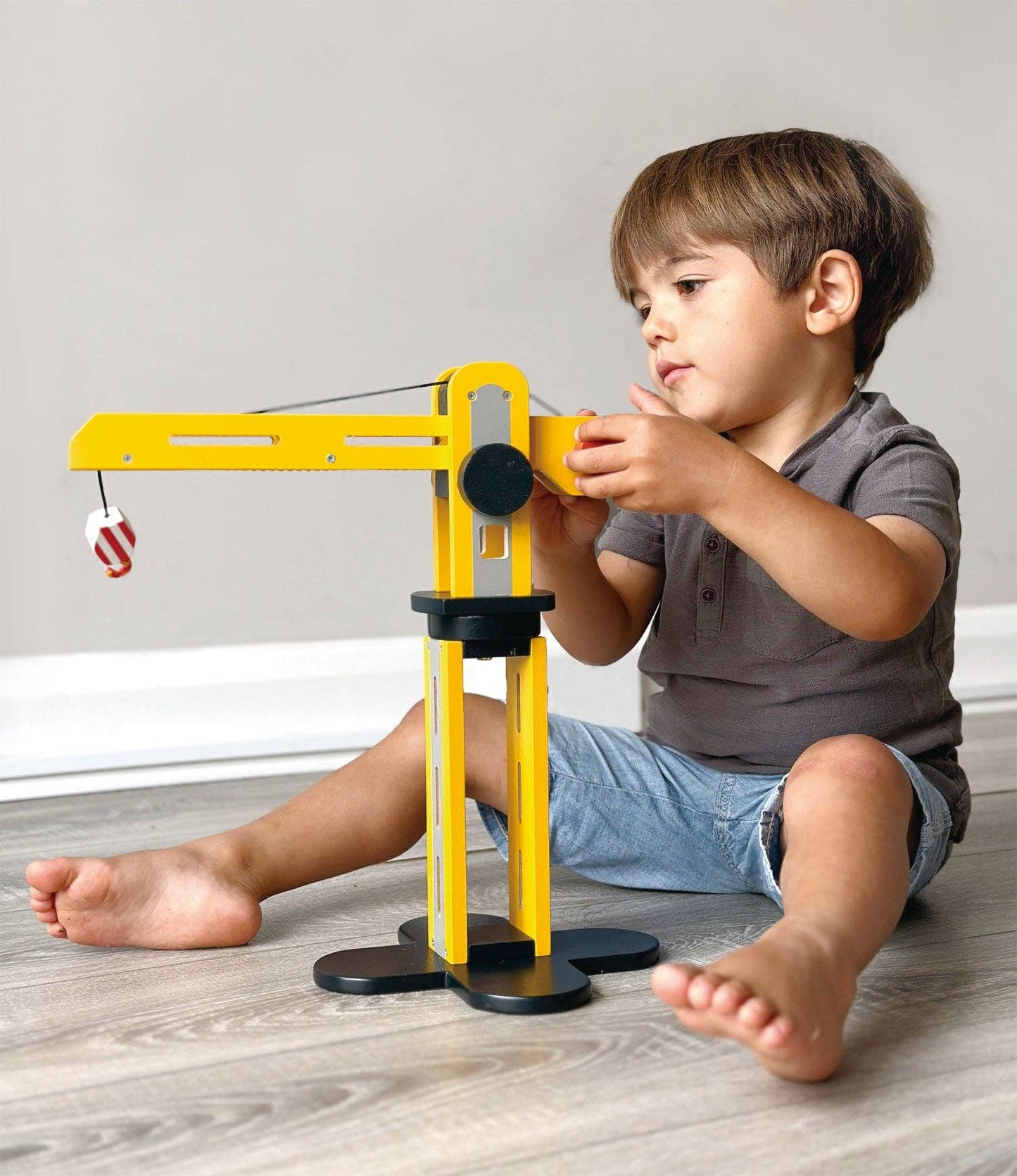 Mentari Toys - Big Yellow Crane