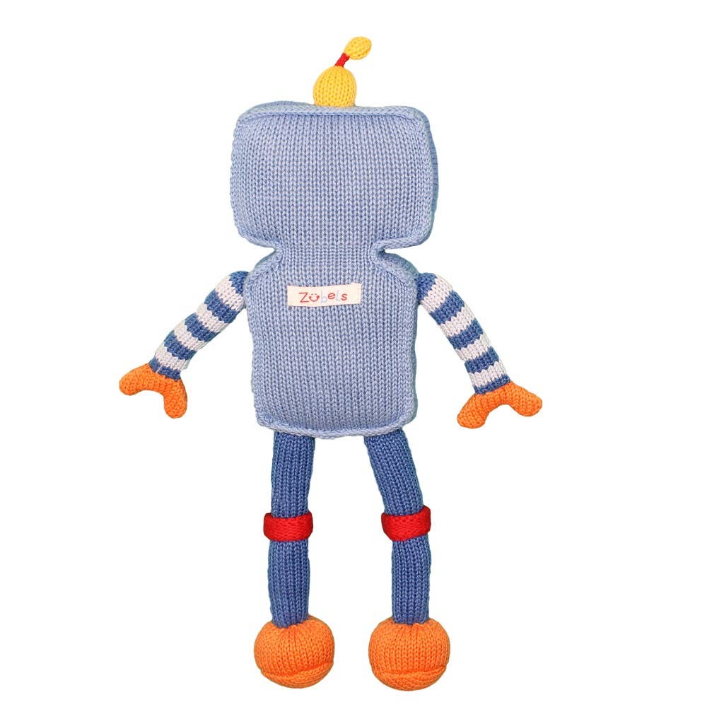 Riley the Robot Knit Doll
