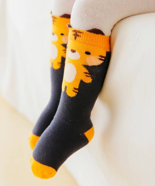 Tiger Knee Socks