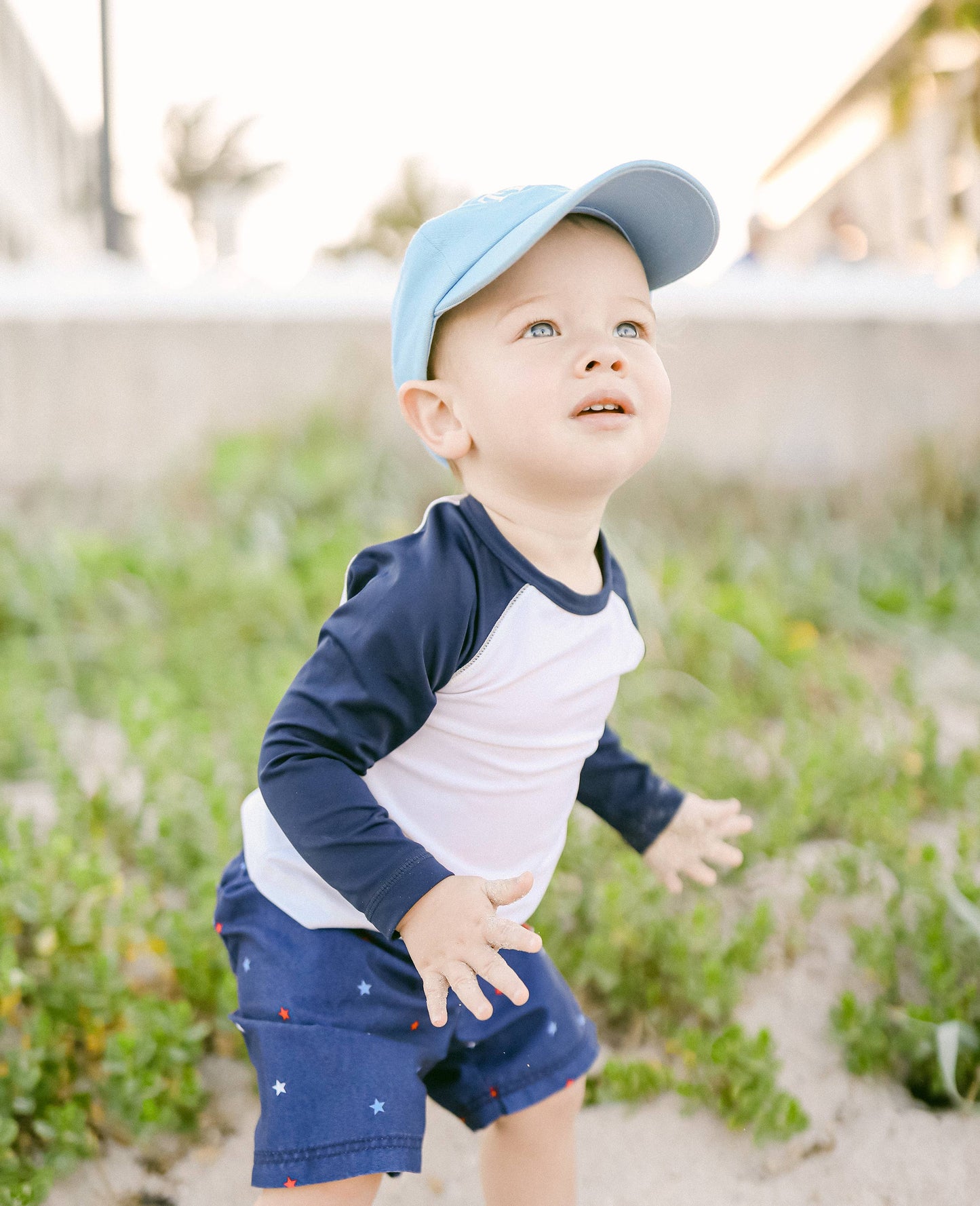 Baseball Hat in Birdie Blue (Baby)
