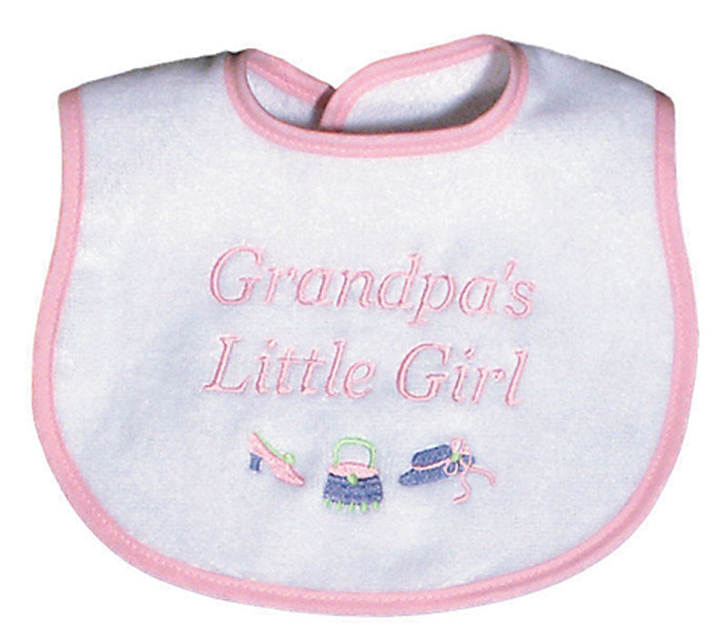 Grandpa's Little Girl Bib