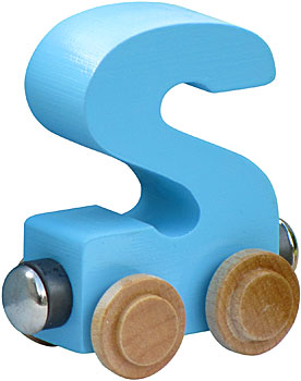 NameTrain Pastel Letter S