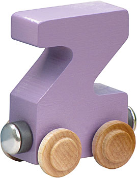 NameTrain Pastel Letter Z