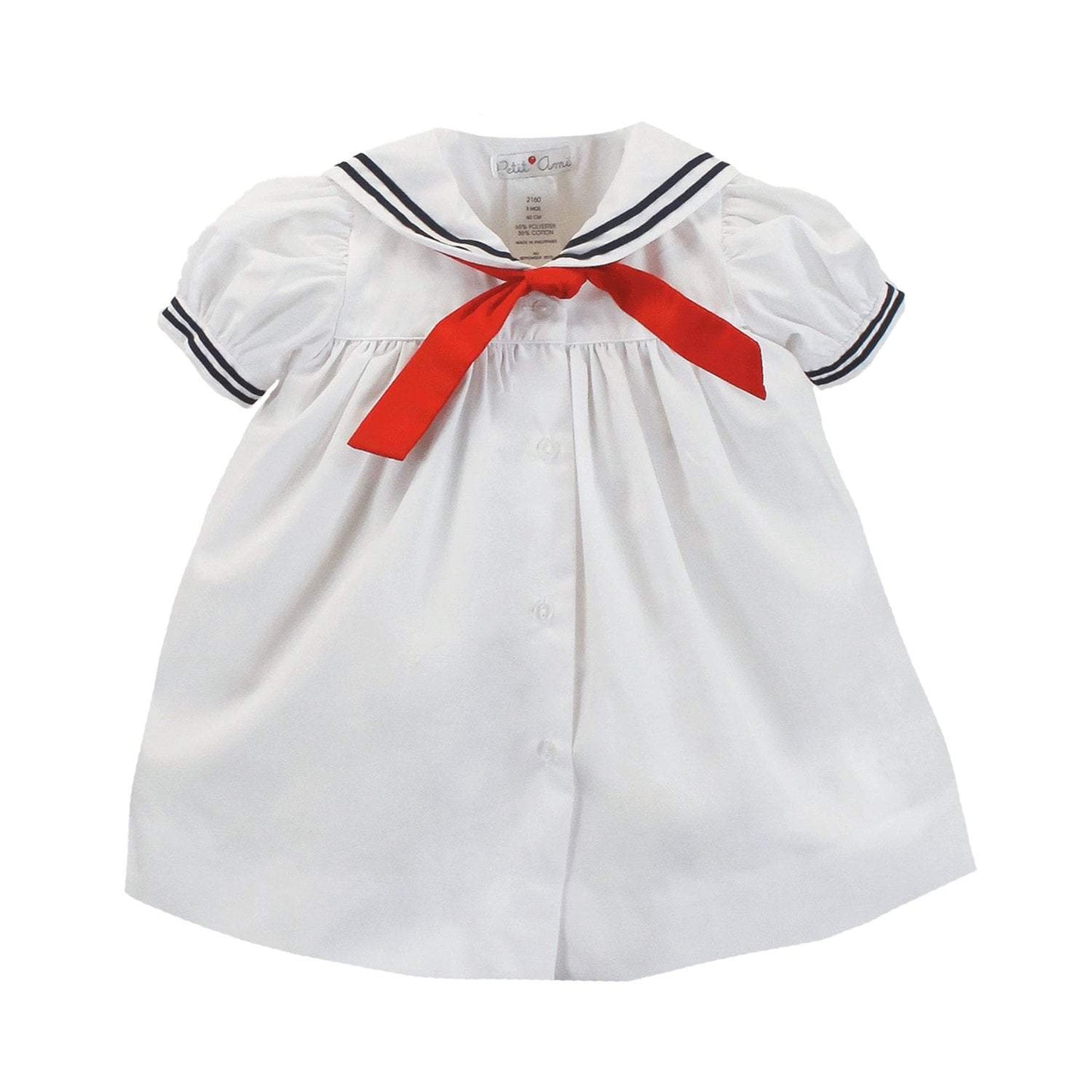 White Sailor Dress