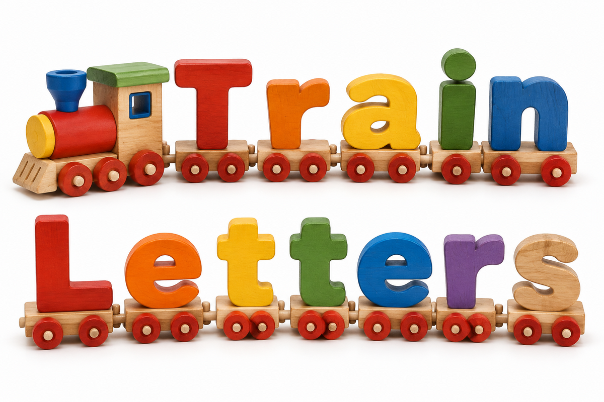 Maple Landmark - Train Letters