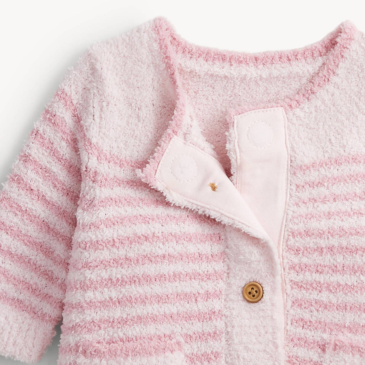 Magnetic Me - CHENILLE PINK SWEATER ROMPER