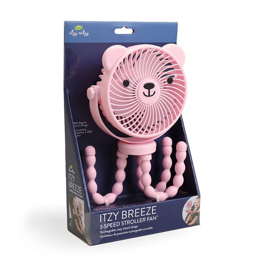 Itzy Breeze 3-Speed Stroller Fan (Pink)