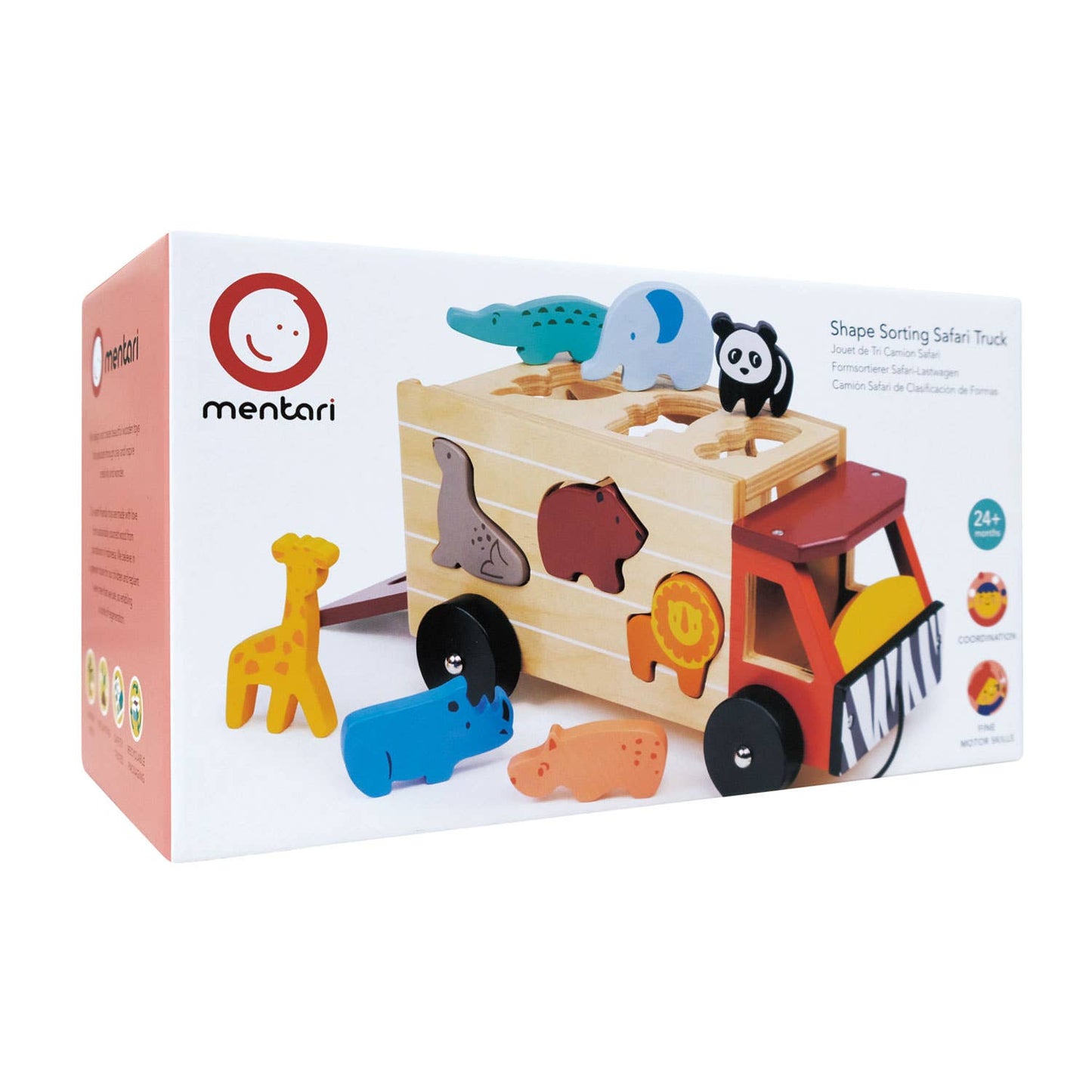 Mentari Toys - Shape Sorting Safari Truck