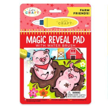 Magic Reveal Pads - Farm Friends