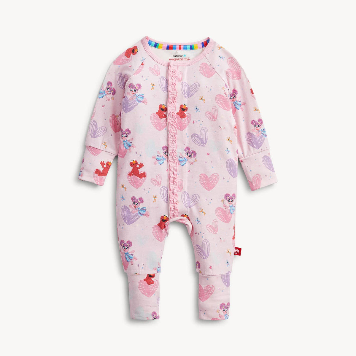 ABBY RF RUFFLE CONV COVERALL