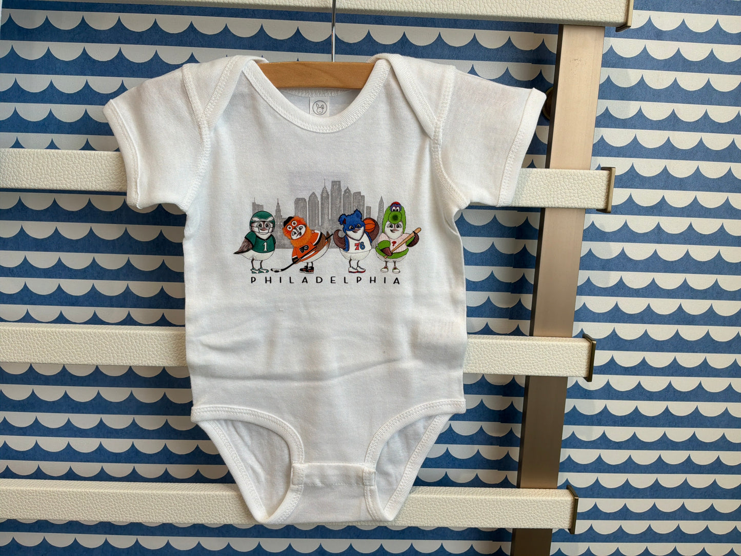 Philadelphia Sports Mascots Onesie